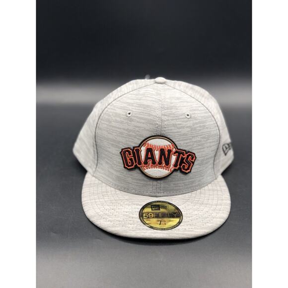 San Francisco Giants New Era 2023 Clubhouse 59FIFTY Fitted Hat - Gray7 3/4 - Picture 1 of 13